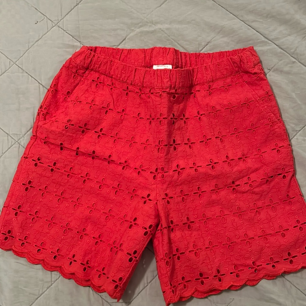 Hanna andersson eyelet shorts